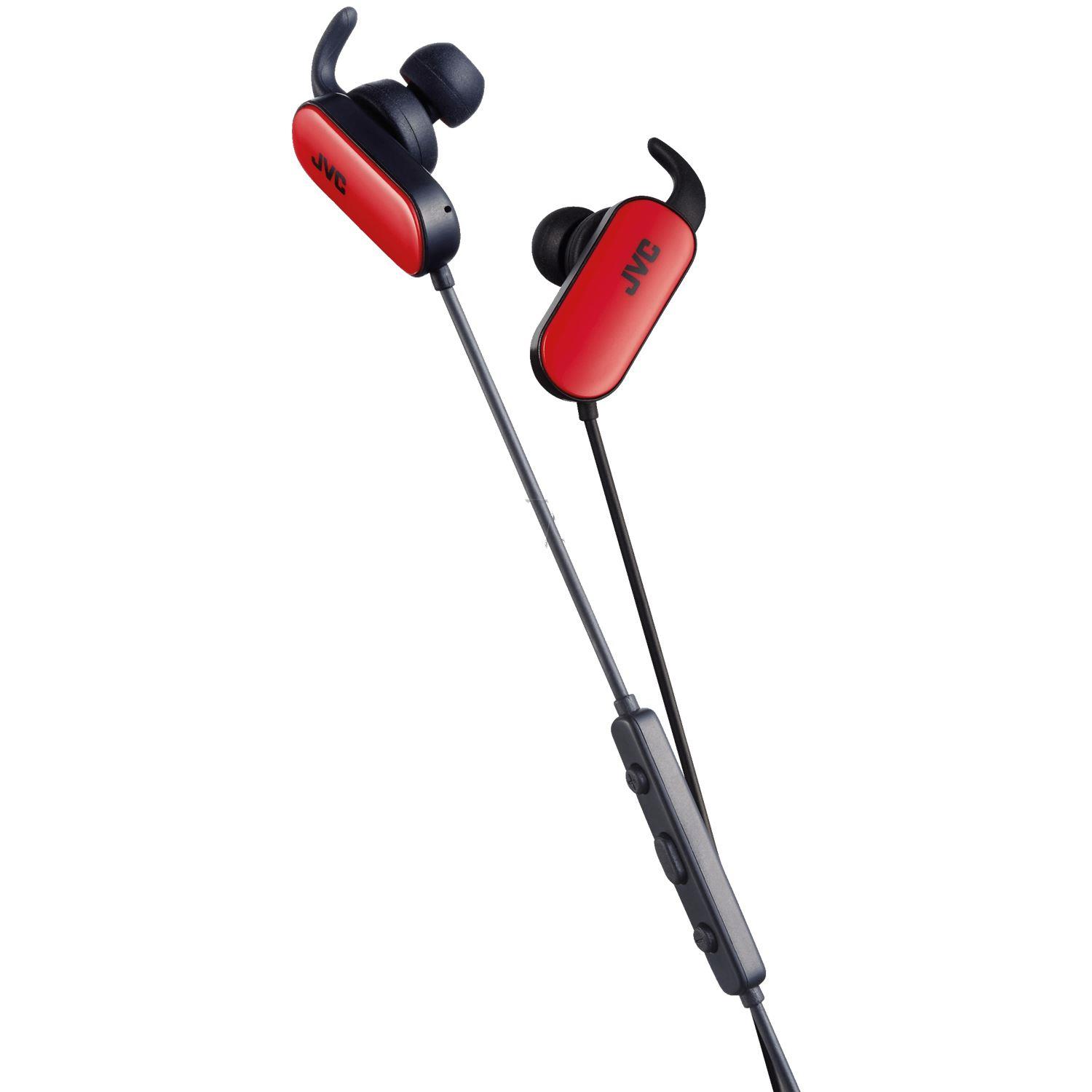 JVC Auricolari in-ear JVC Sport EBT5 con aggancio wireless rosso